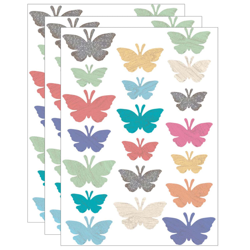 (3 Pk) Butterflies Accents Assorted Sizes Home Sweet Classroom