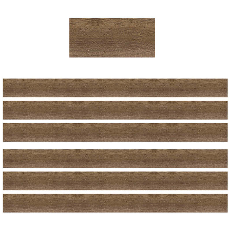 (6 Pk) Wood Straight Border Trim Home Sweet Classroom