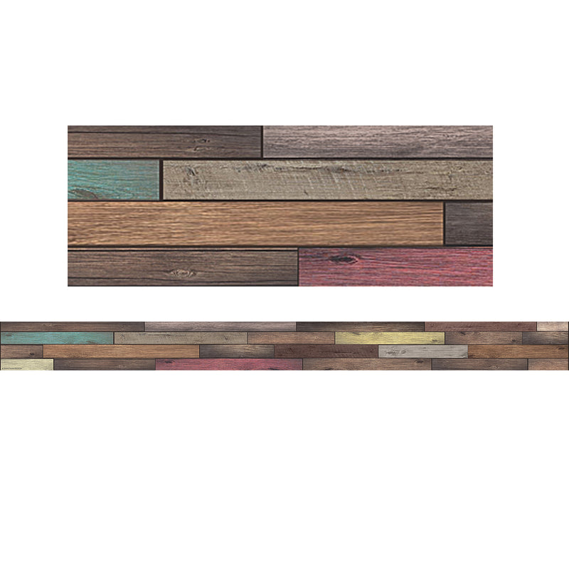 (6 Ea) Reclaimed Wood Border Trim Home Sweet Classroom