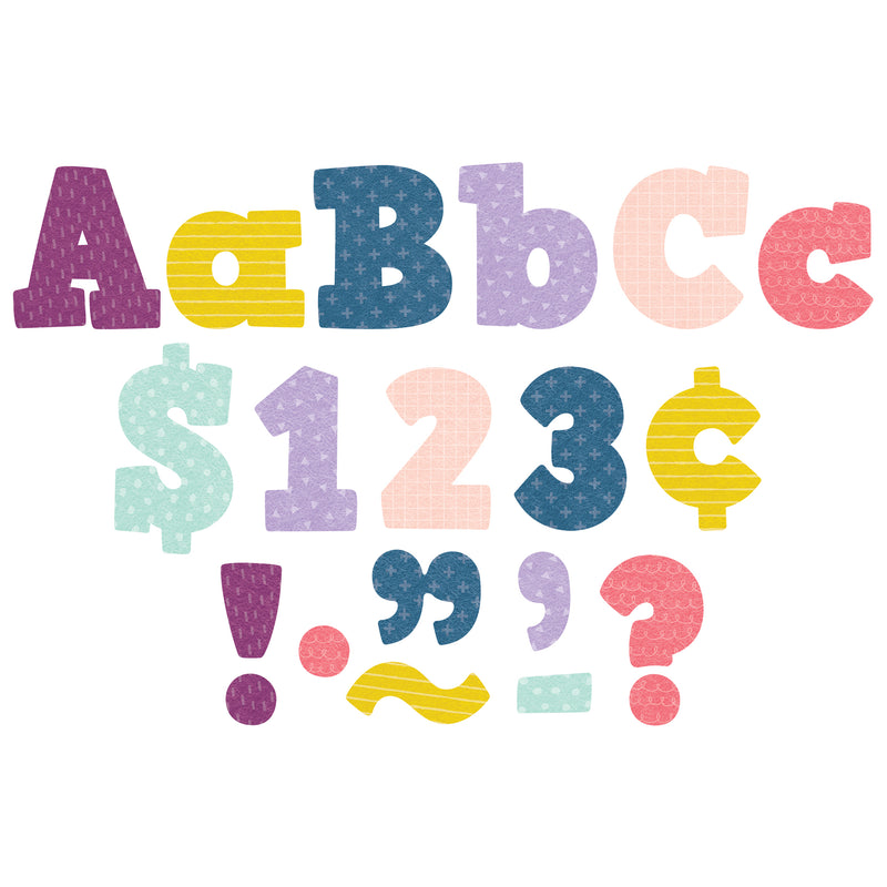 Oh Happy Day Bold Block 4in Letters Combo Pack