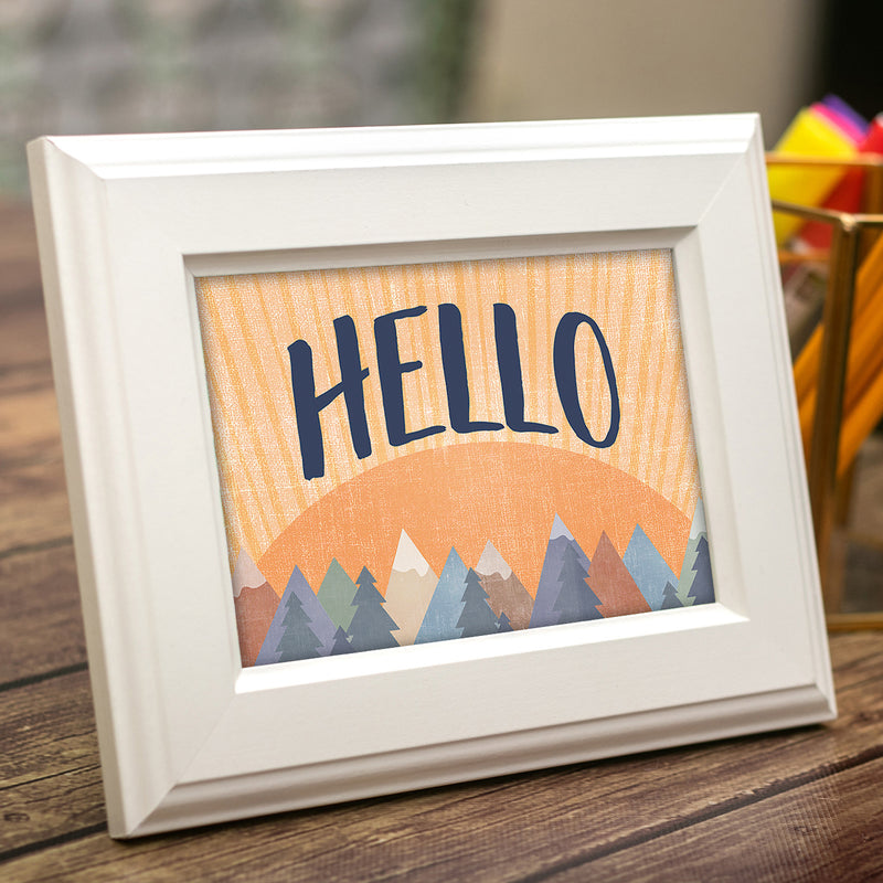 (6 Pk) Mountains Hello Postcards