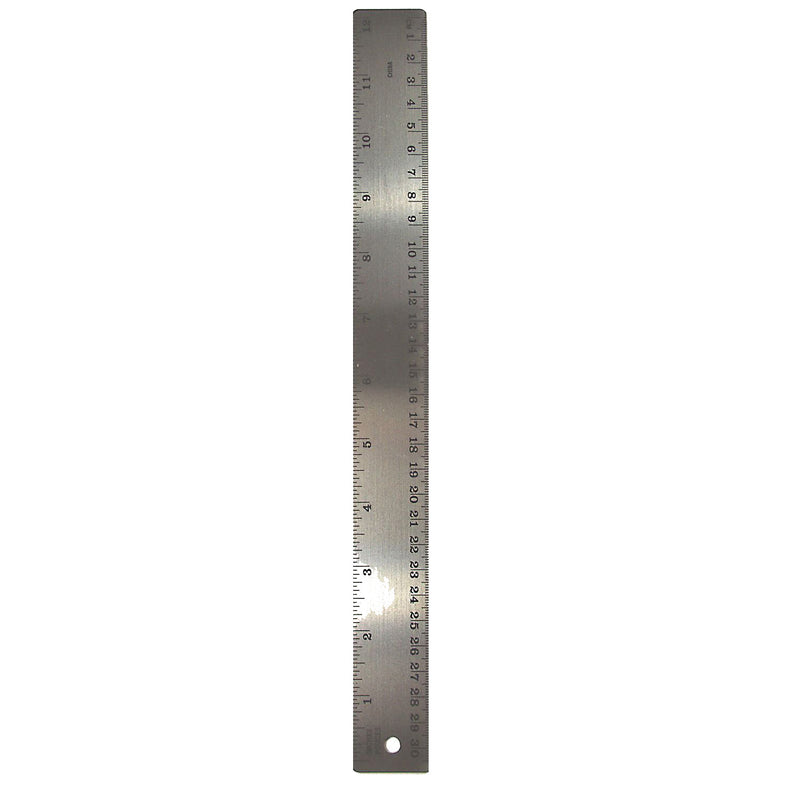 (12 Ea) Stainless Steel 12in Ruler