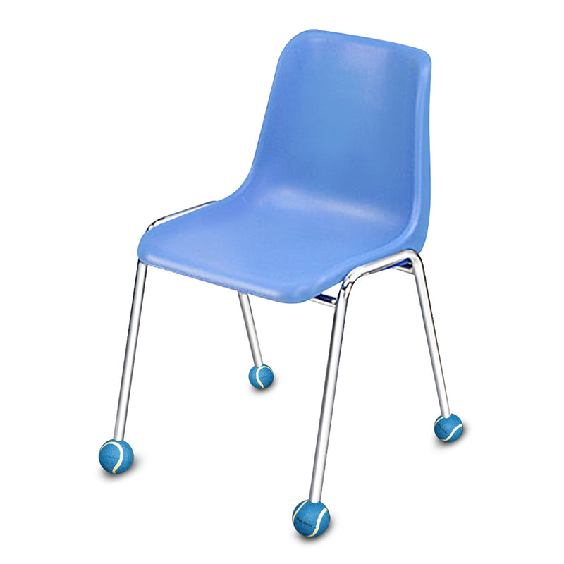 Chair Socks Blue 4pk