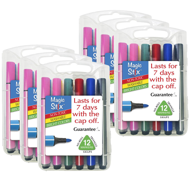 (6 Pk) Magic Tri Stix 12 Pack