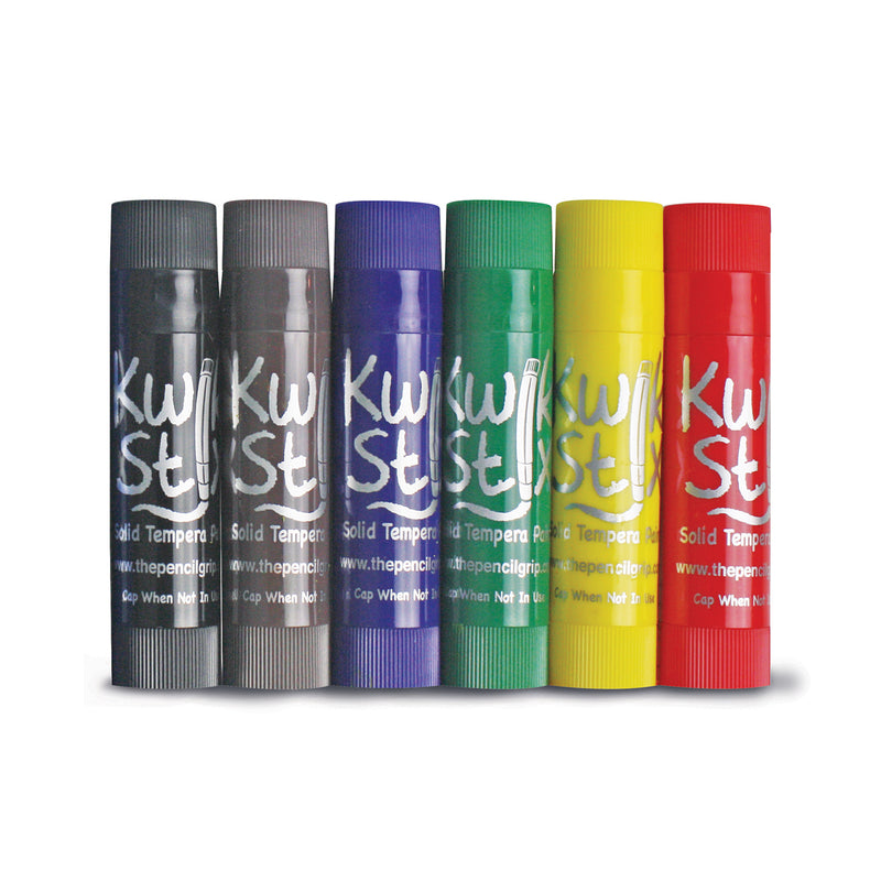 Kwik Stix Tempera Paint 6pk Primary Colors