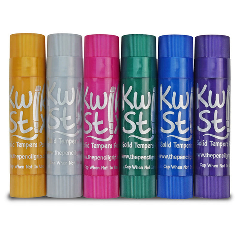 Kwik Stix 24 Pack 12 Classic 6 Neon And 6 Metallic Colors
