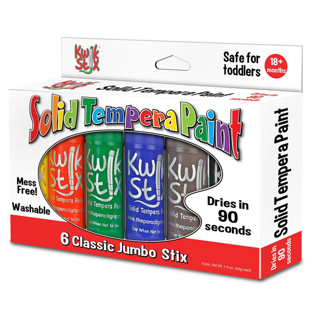 Kwik Stix Paint 6 Classic Colors Jumbo
