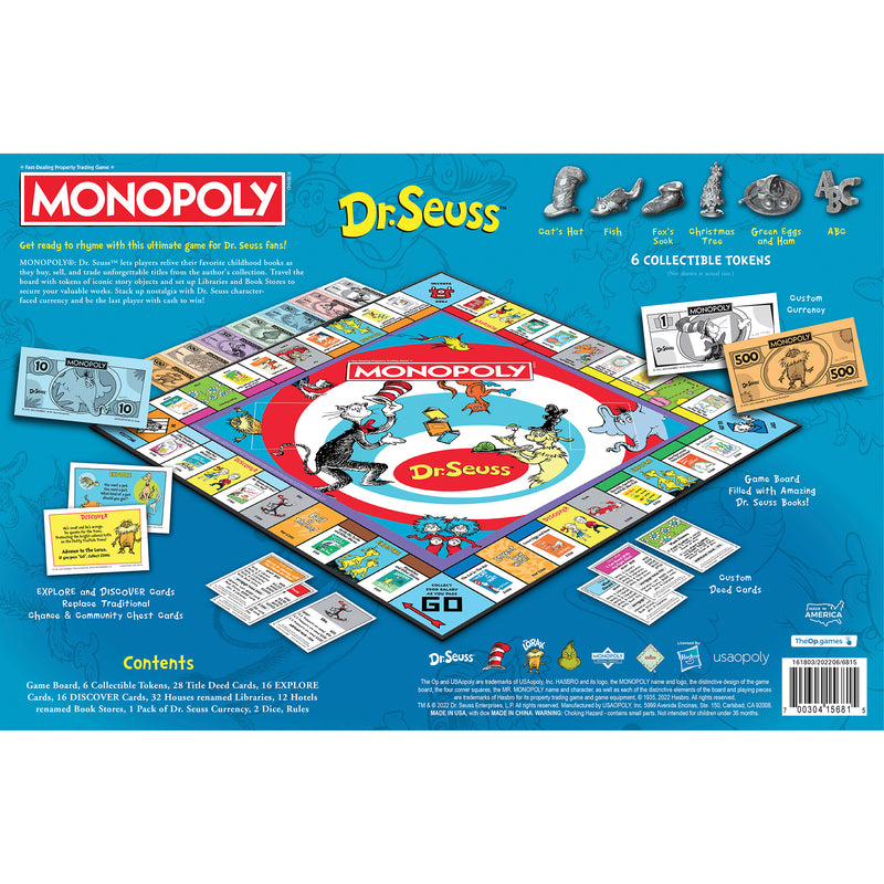 Monopoly Dr Seuss