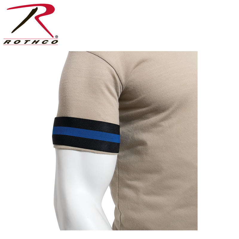 Rothco Thin Blue Line Mourning Arm Band