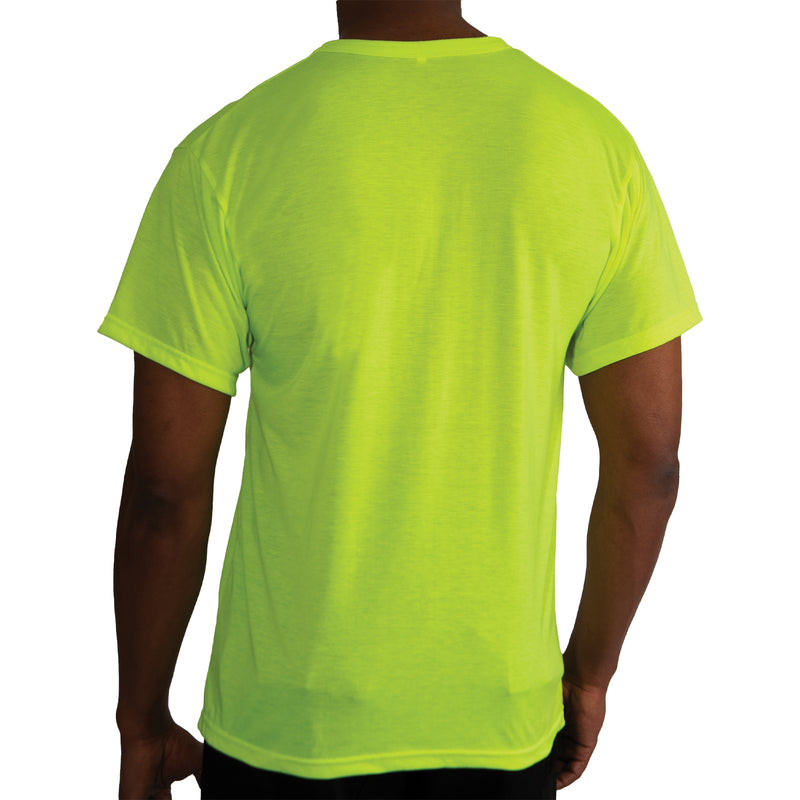 Rothco Moisture Wicking Pocket T-Shirt - Safety Green