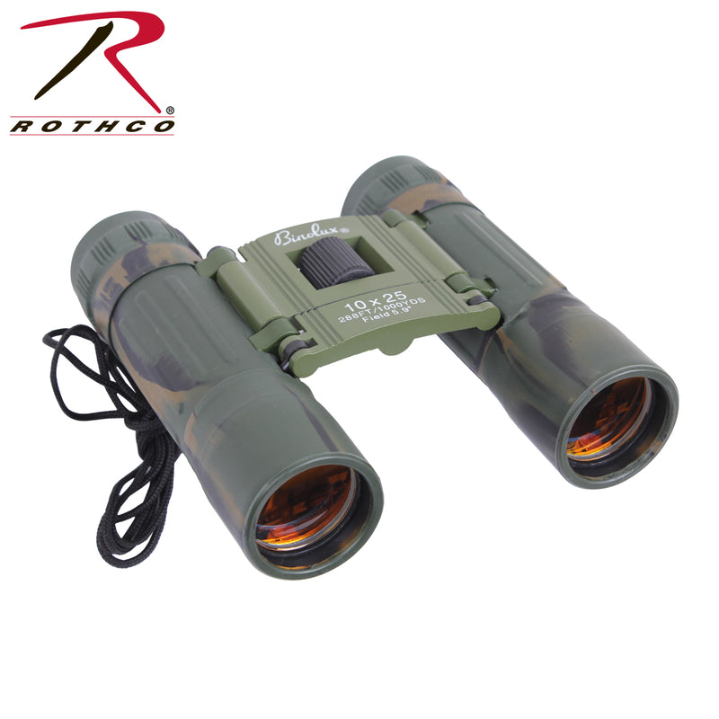 Rothco Camo Compact 10 X 25mm Binoculars