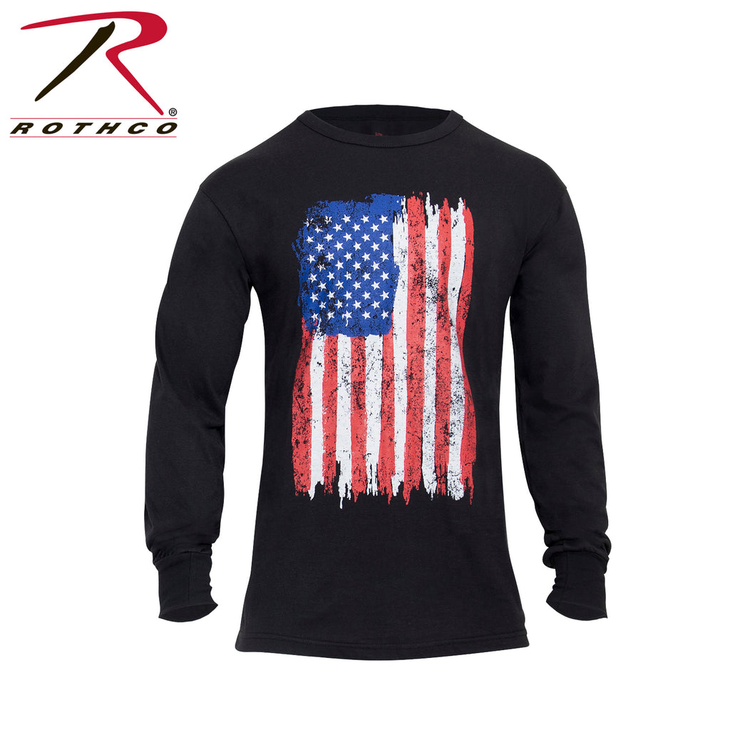 Rothco US Flag Long Sleeve T-Shirt