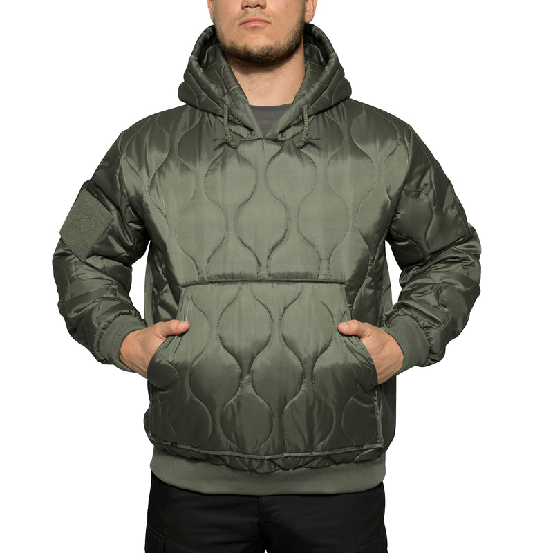 Rothco Quilted Woobie Hooded Sweatshirt