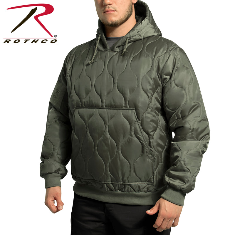 Rothco Quilted Woobie Hooded Sweatshirt