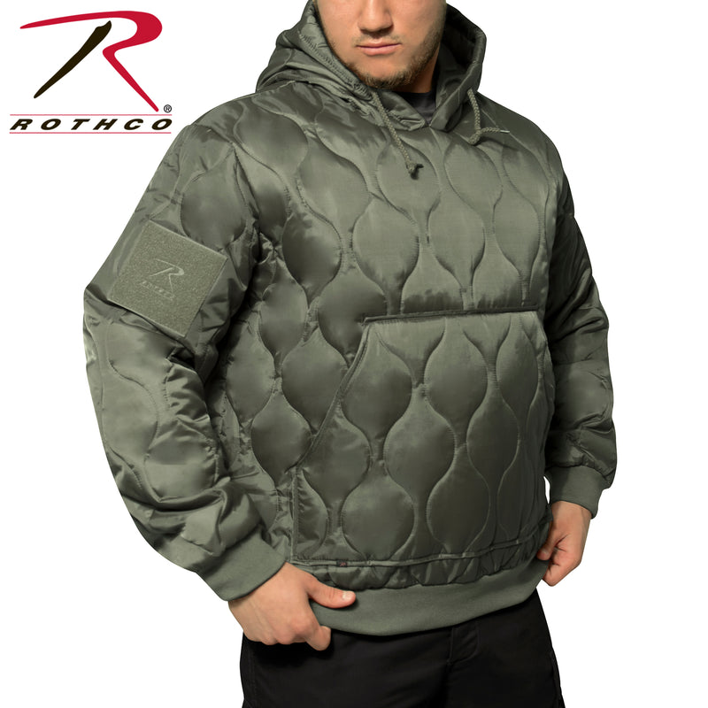 Rothco Quilted Woobie Hooded Sweatshirt