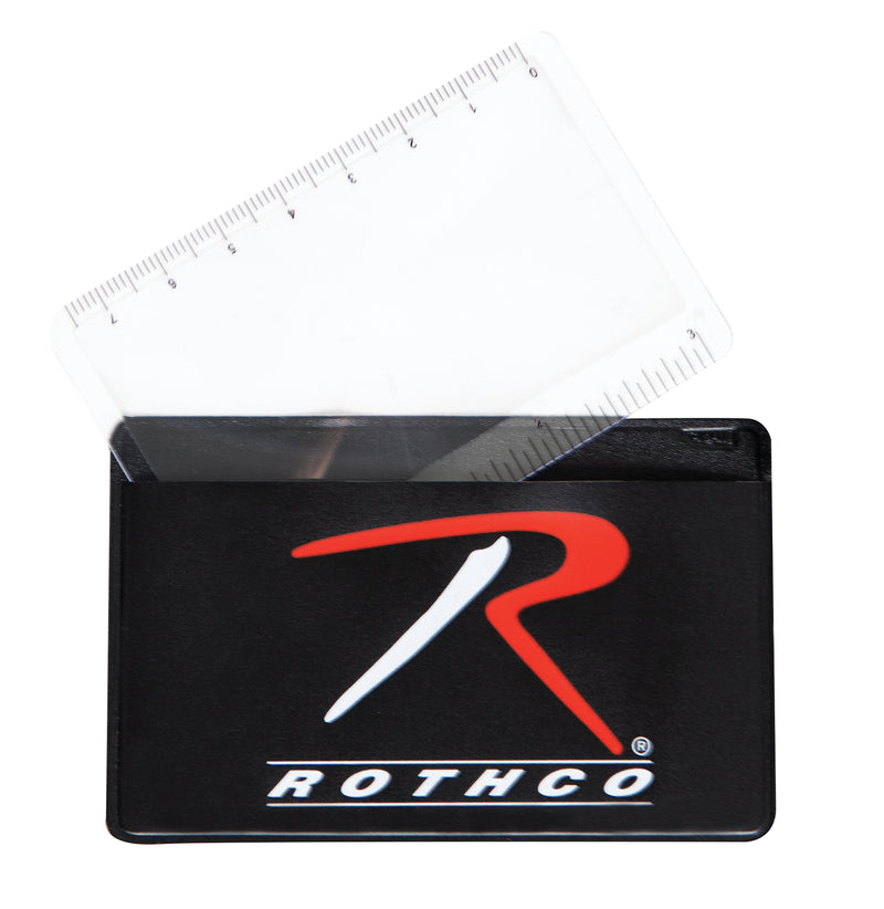 Rothco Survival Magnifying Card And Ruler