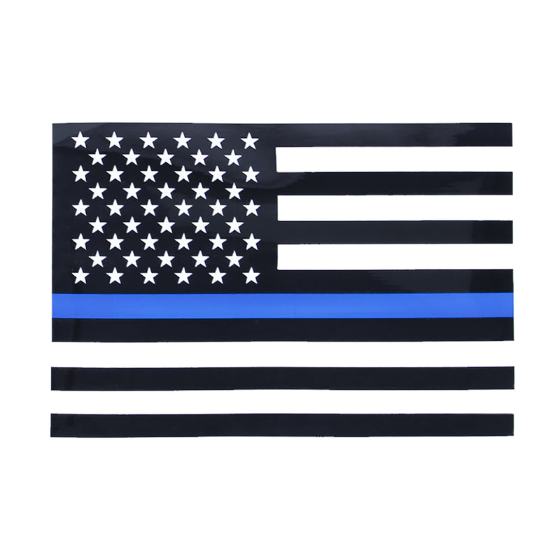 Rothco Transparent Thin Blue Line Flag Decal