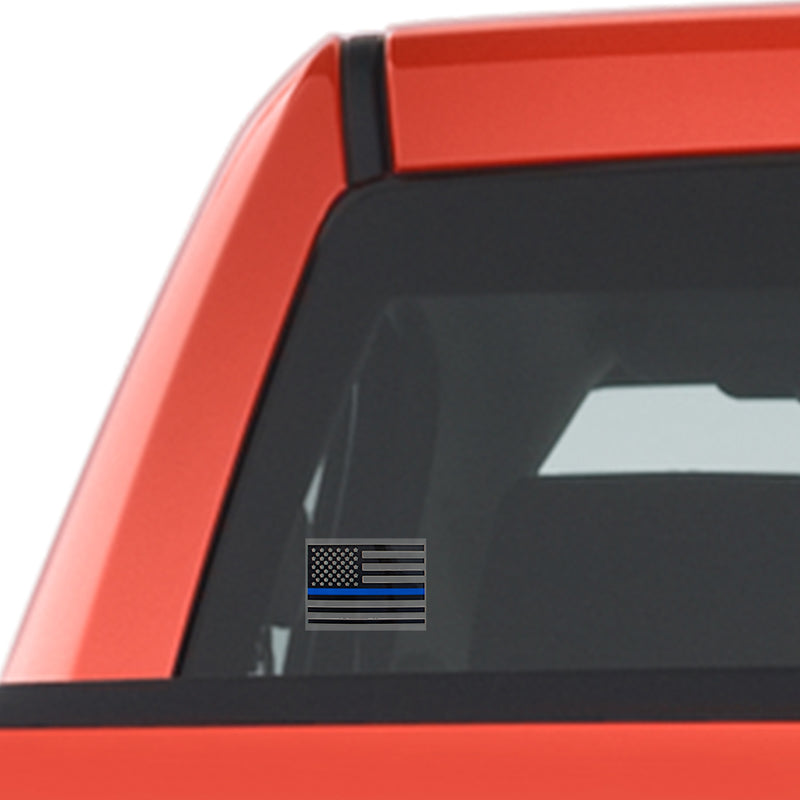 Rothco Transparent Thin Blue Line Flag Decal