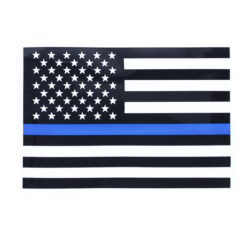 Rothco Transparent Thin Blue Line Flag Decal