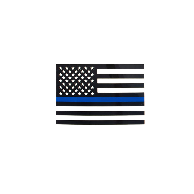 Rothco Transparent Thin Blue Line Flag Decal