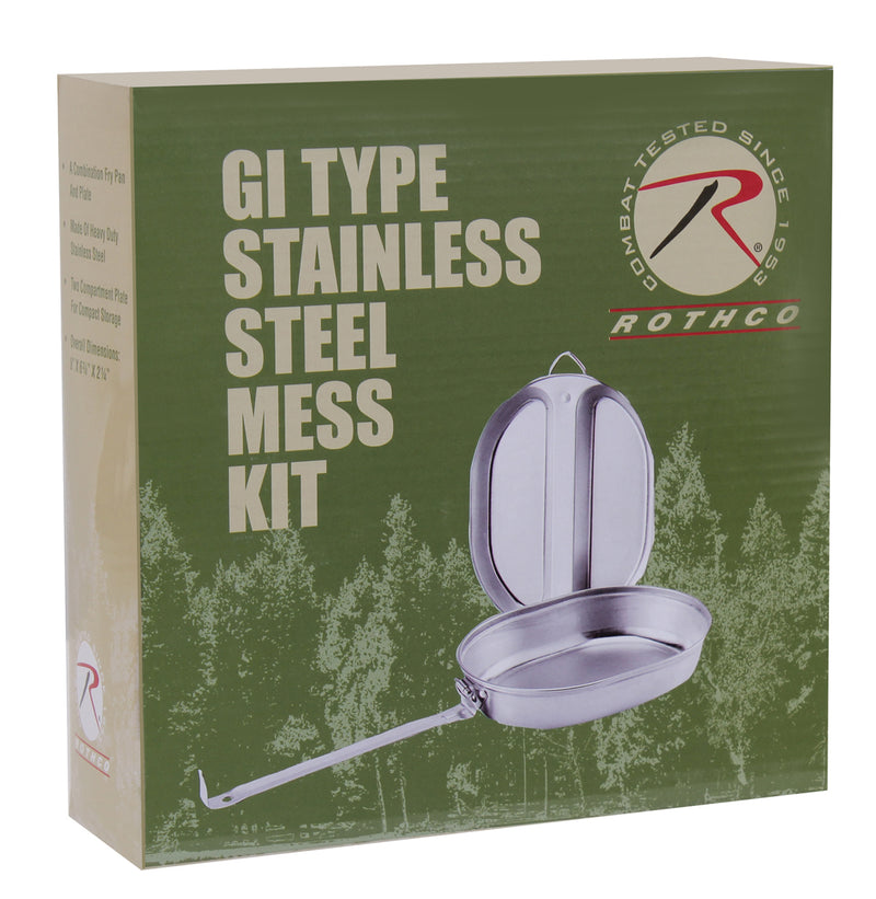 Rothco GI Type Stainless Steel Mess Kit