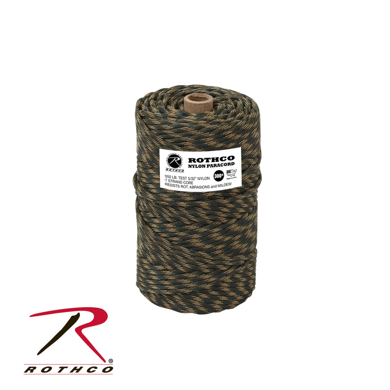 Rothco Nylon Paracord 550lb 300 Ft Tube