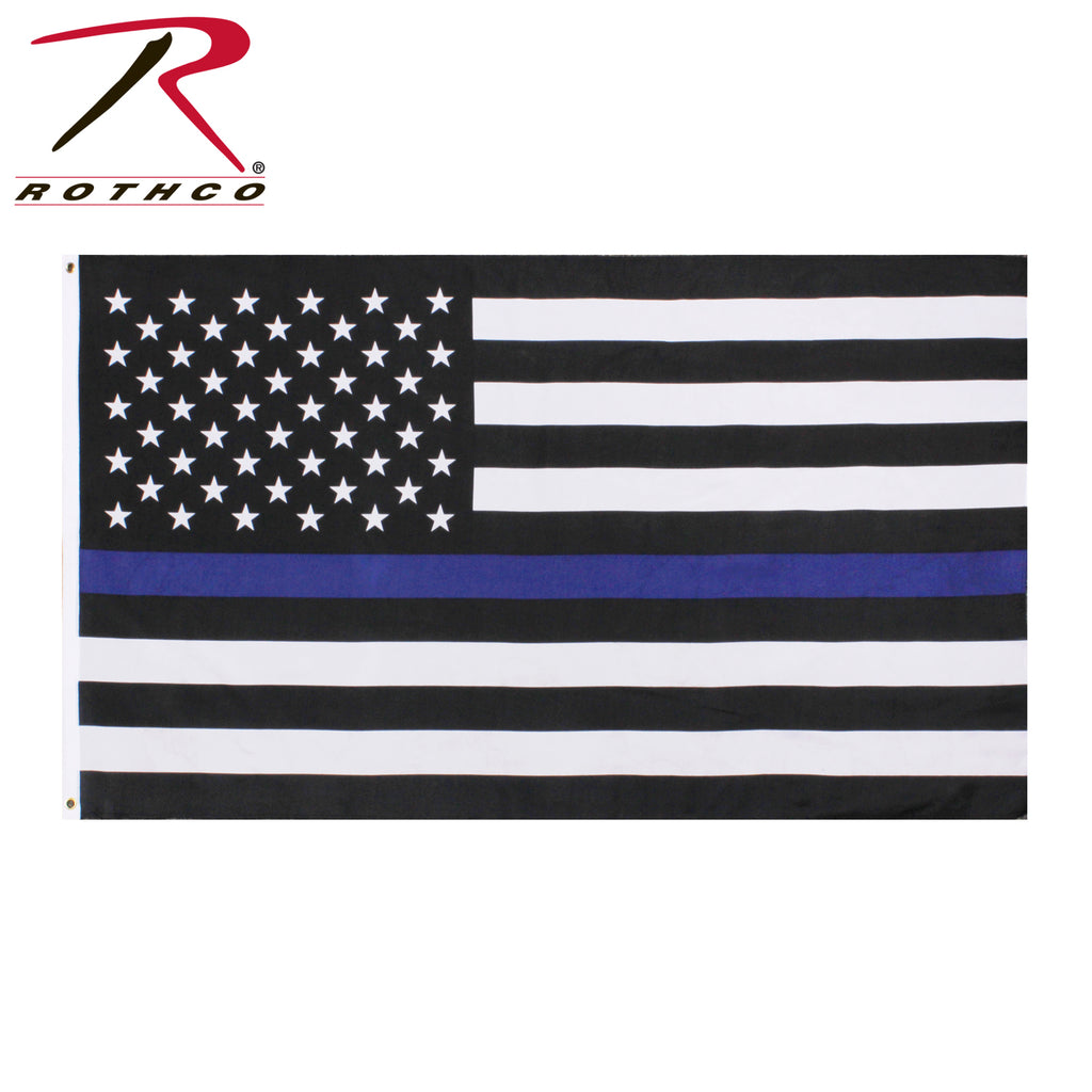 Rothco Thin Blue Line U.S. Flag