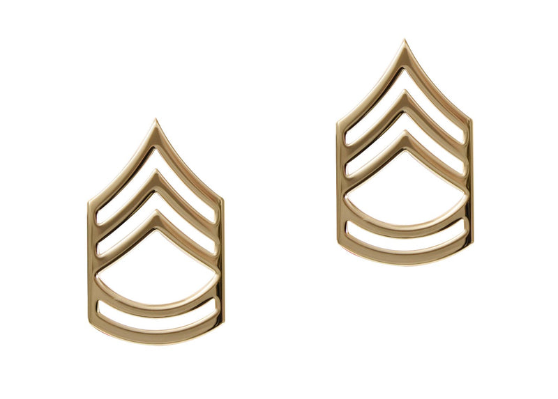 Rothco Sergeant First Class Polished Insignia Pin