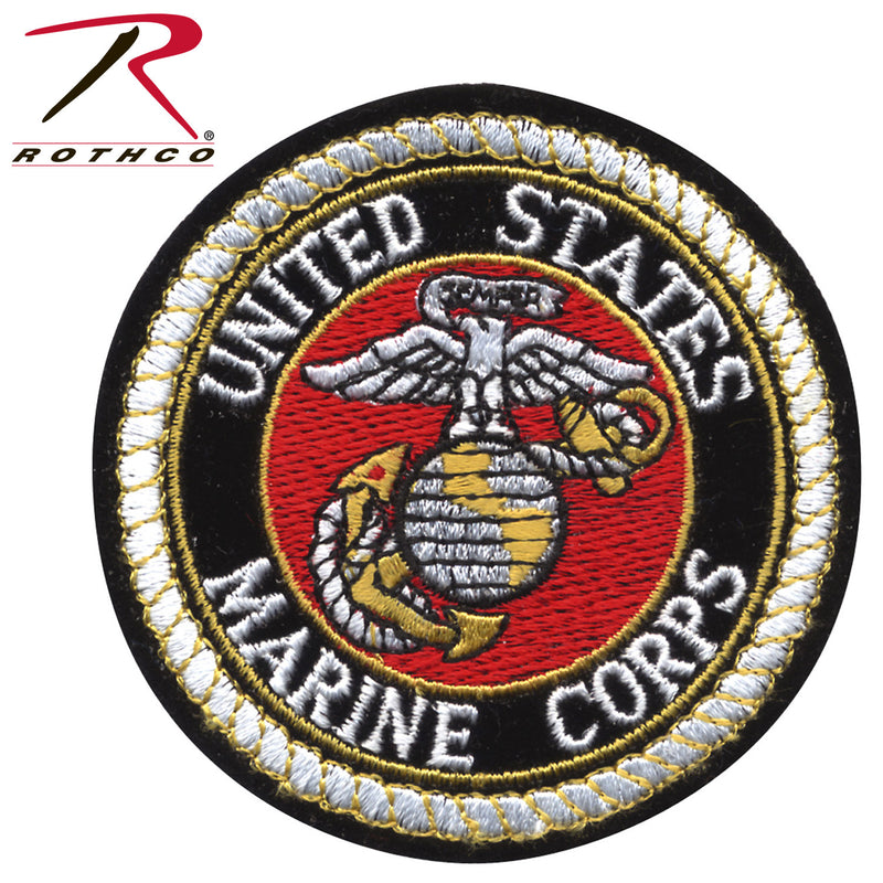 Rothco Deluxe USMC Round Patch