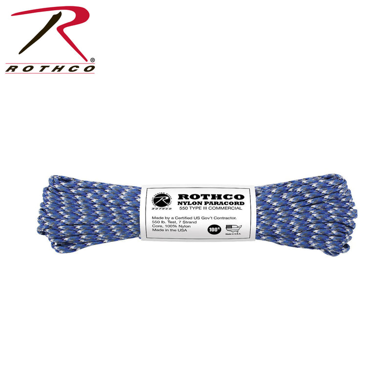 Rothco 550lb Type III Nylon Camo Paracord