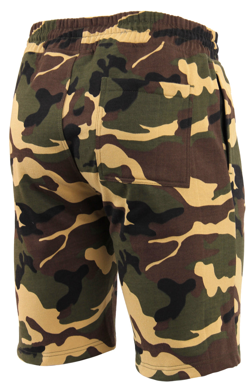 Rothco Camo Sweat Shorts