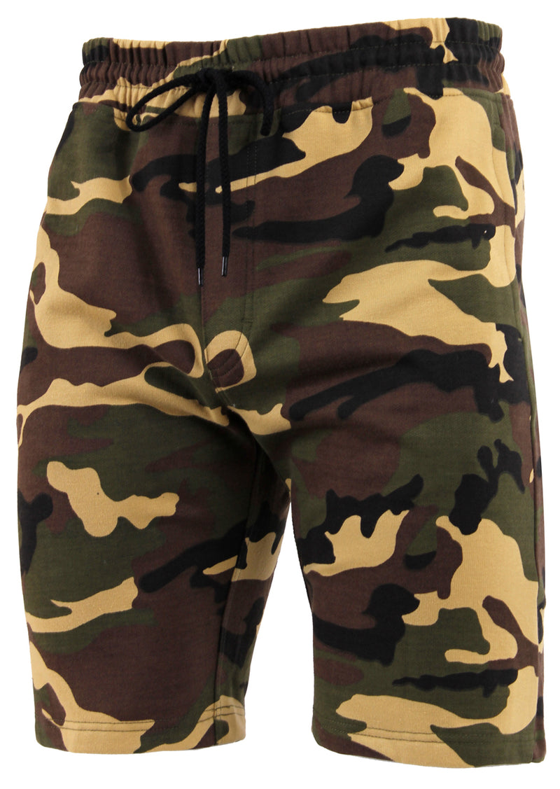 Rothco Camo Sweat Shorts