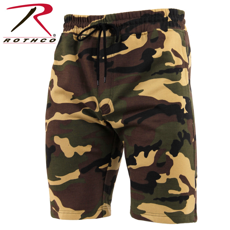 Rothco Camo Sweat Shorts