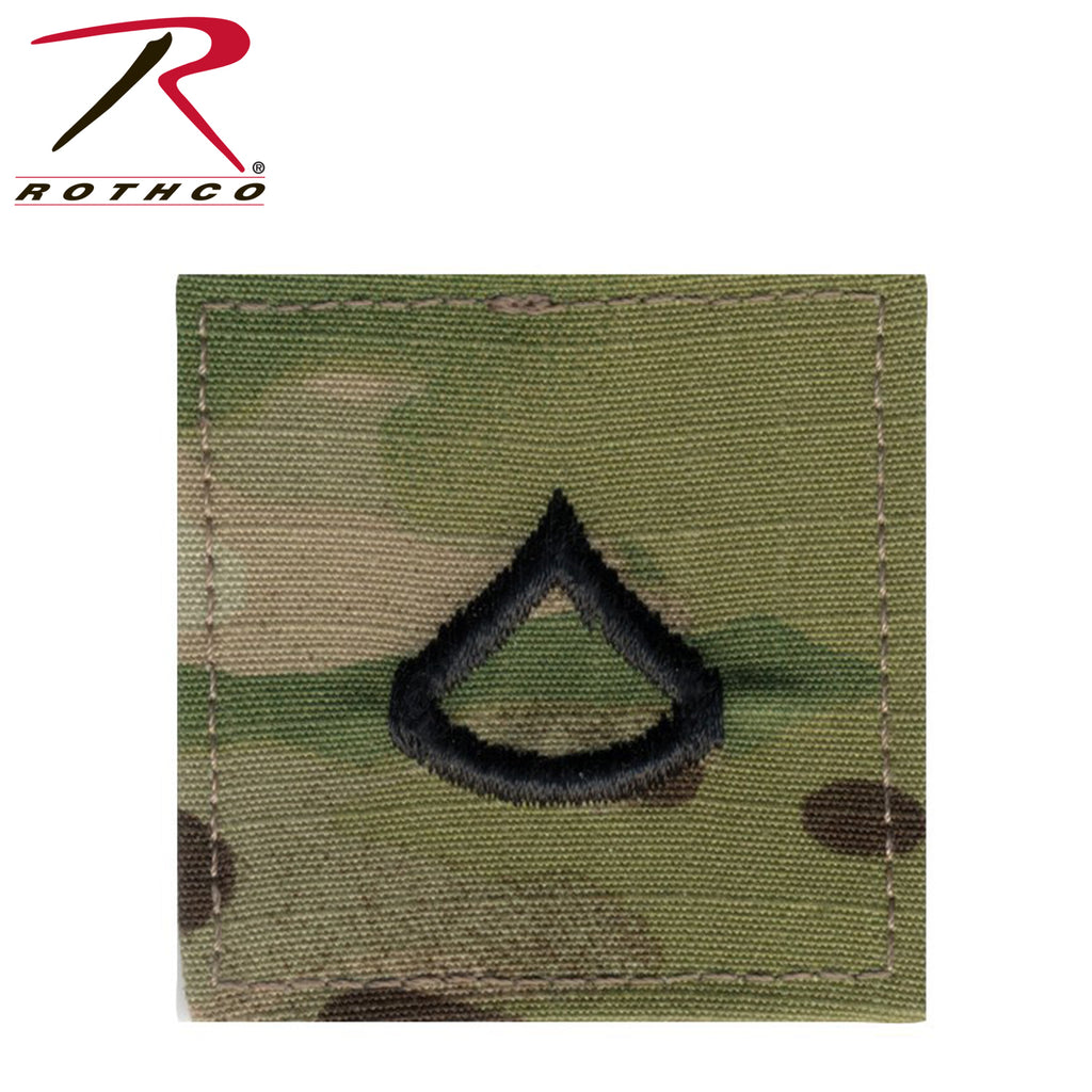 Rothco Official U.S. Made Embroidered Rank Insignia - Private 1st Class