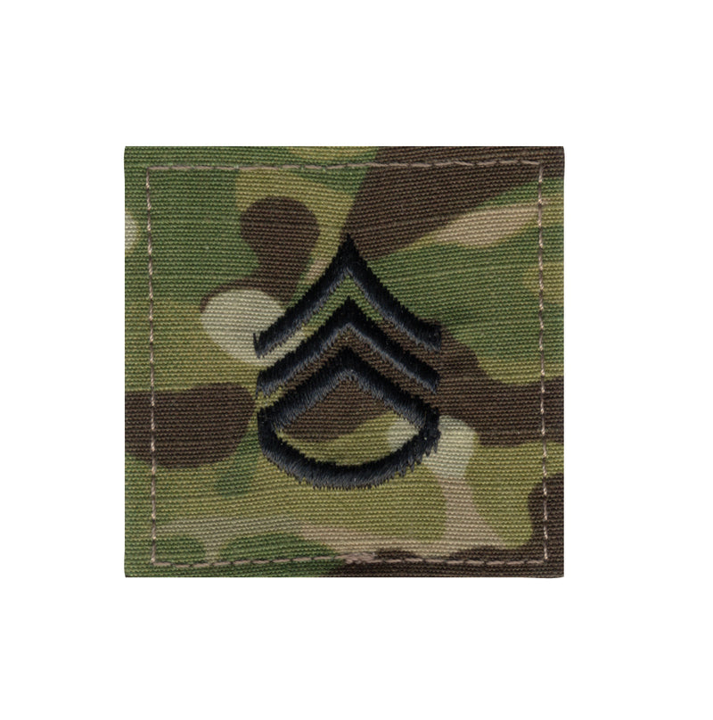 Rothco Official U.S. Made Embroidered Rank Insignia Staff Sergeant Patch