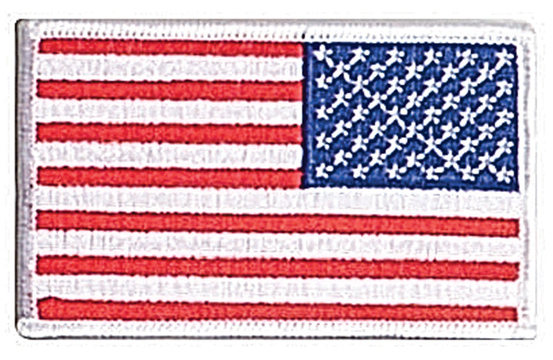 Rothco Iron On / Sew On Embroidered US Flag Patch