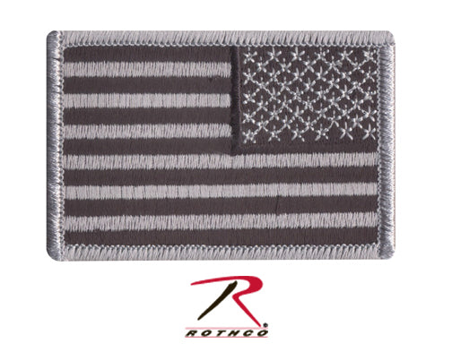 Rothco Iron On / Sew On Embroidered US Flag Patch