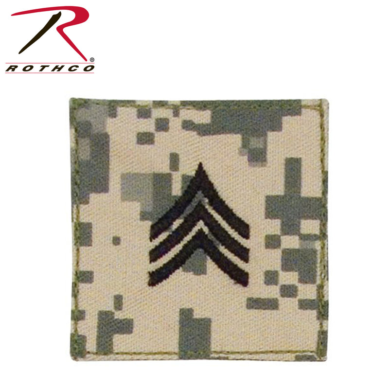 Rothco Official U.S. Made Embroidered Rank Insignia - Sergeant