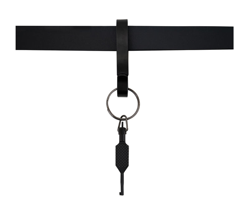 Rothco Steel Belt Key Clip - Black