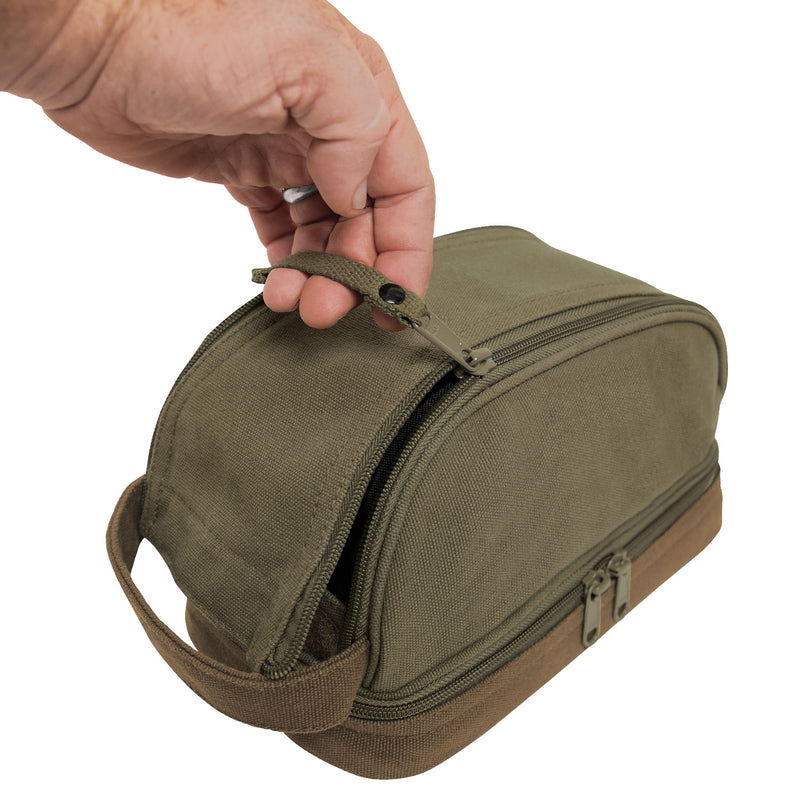 Rothco Deluxe Canvas Travel Kit