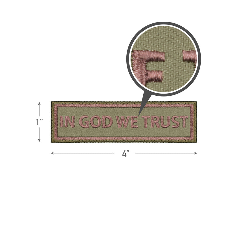 Rothco In God We Trust Morale Patch