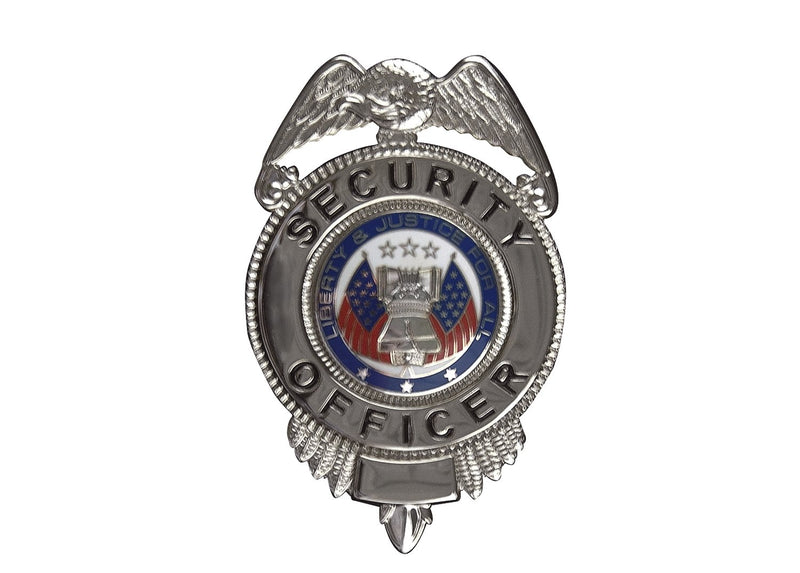 Rothco Security Officer Badge w/ Flags