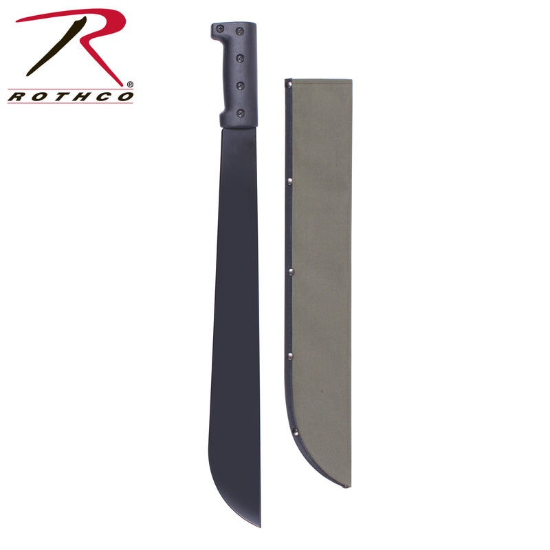 Rothco Bush Pro Steel Machete w-Sheath