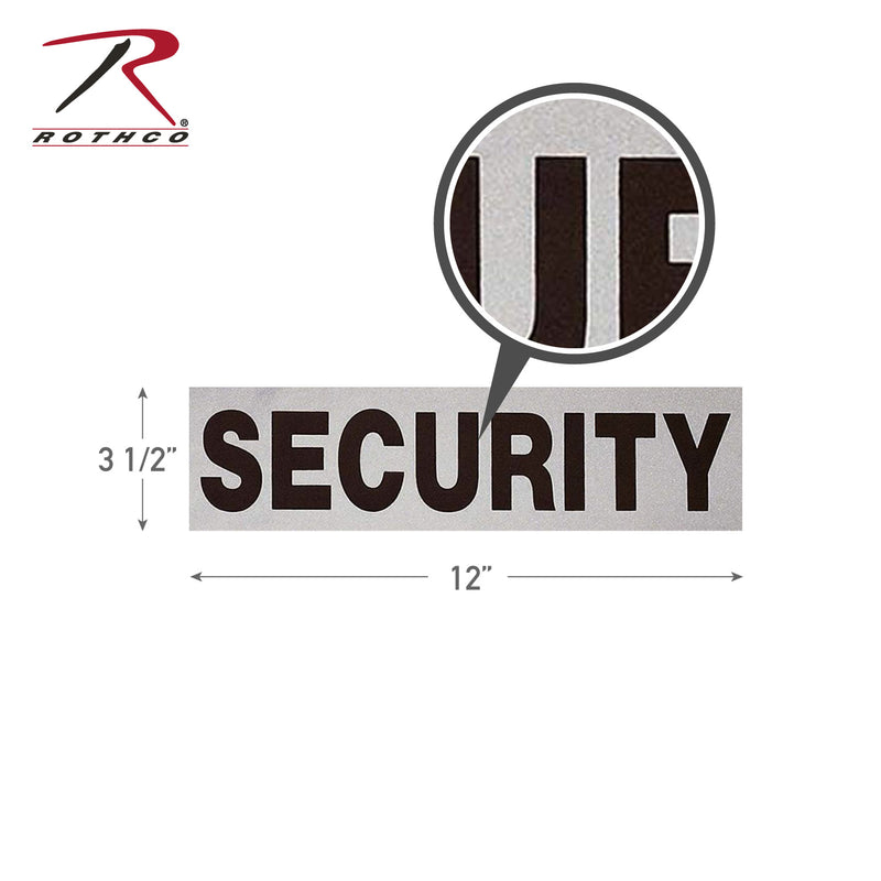 Rothco Reflective Security Patch