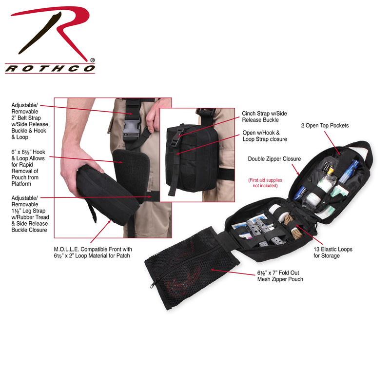 Rothco Drop Leg Medical Pouch