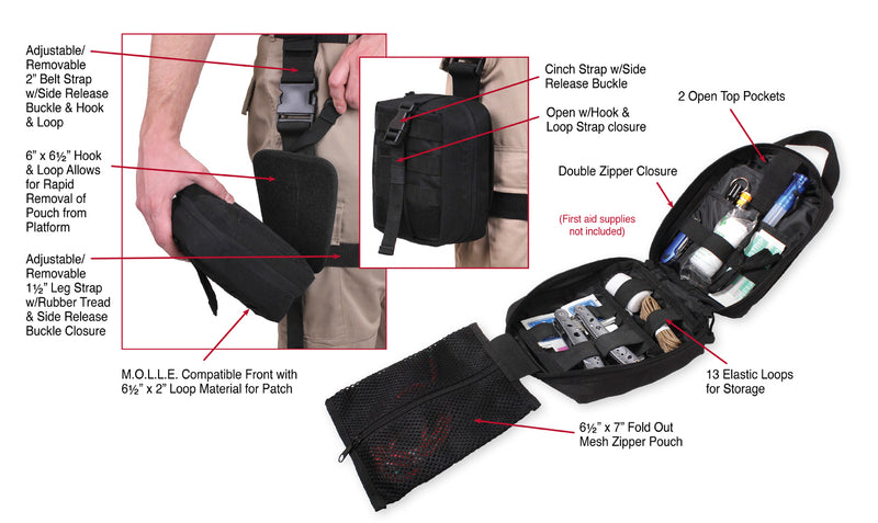 Rothco Drop Leg Medical Pouch