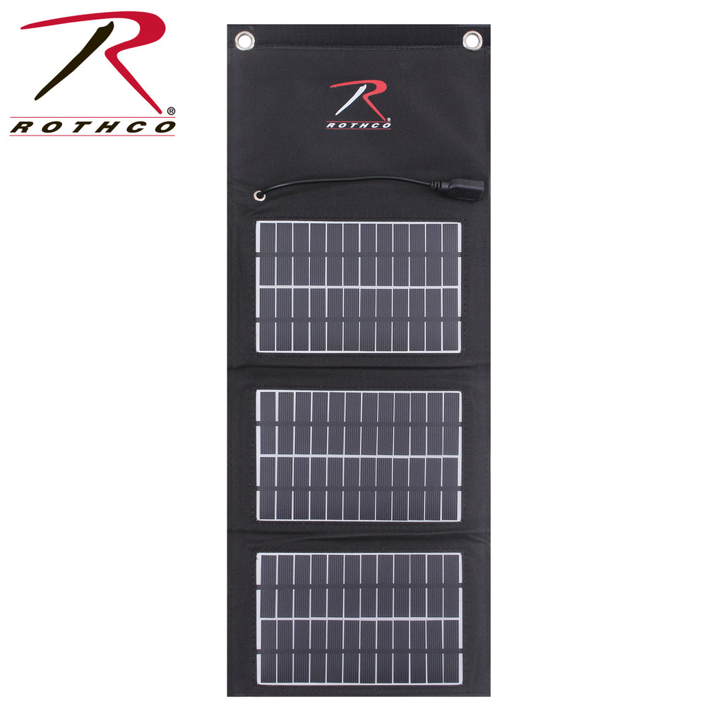 Rothco MOLLE Solar Panel With Power Bank