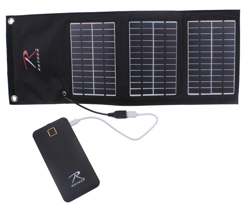 Rothco MOLLE Solar Panel With Power Bank