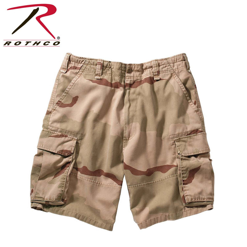 Rothco Vintage Camo Paratrooper Cargo Shorts