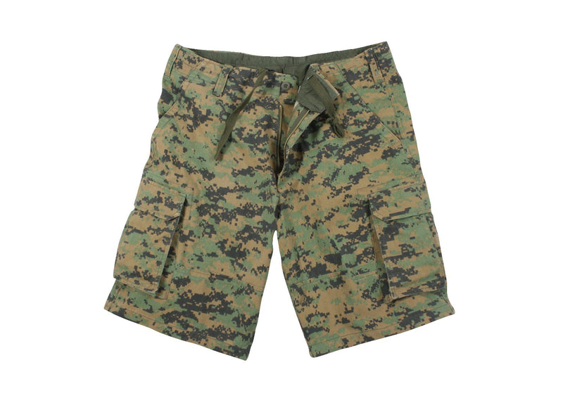 Rothco Vintage Camo Paratrooper Cargo Shorts